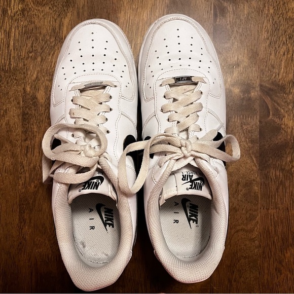 Nike Air Force 1 '07 AN20 - Men’s Size 9 OG White Black 2019 Release CJ0952-100 - Picture 3 of 10